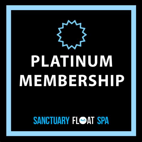 platinum membership sanctuary float spa