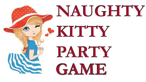 Naughty Kitty Party Game With Lipstick Couple Kitty Party Games Funny