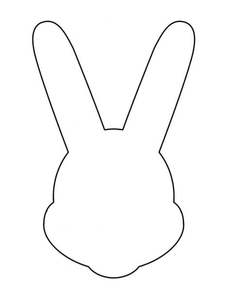 printable bunny templates ostern