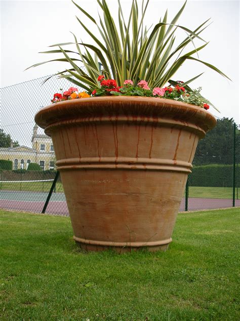 large terracotta pot