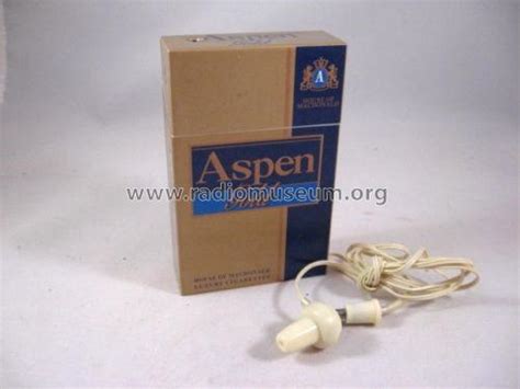 aspen gold cigarette pack rf 300 radio unknown to us