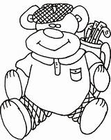 Golf Coloring Pages Kids Printable Sheet Themed Mega Widgets Amazon sketch template