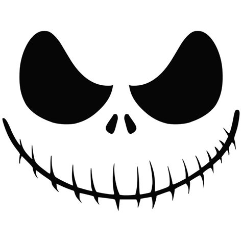 printable jack skellington face printable world holiday