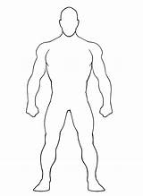 Superhero Drawing Template Female Coloring Body Superheroes Pages Own Character Male Choose Board sketch template