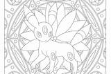 Umbreon Evoli Ausmalbilder Raskrasil Pokémon Printable Feelinara Windingpathsart sketch template