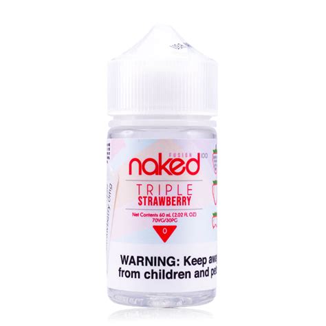 naked 100 fusion strawberry 60ml formerly triple strawberry