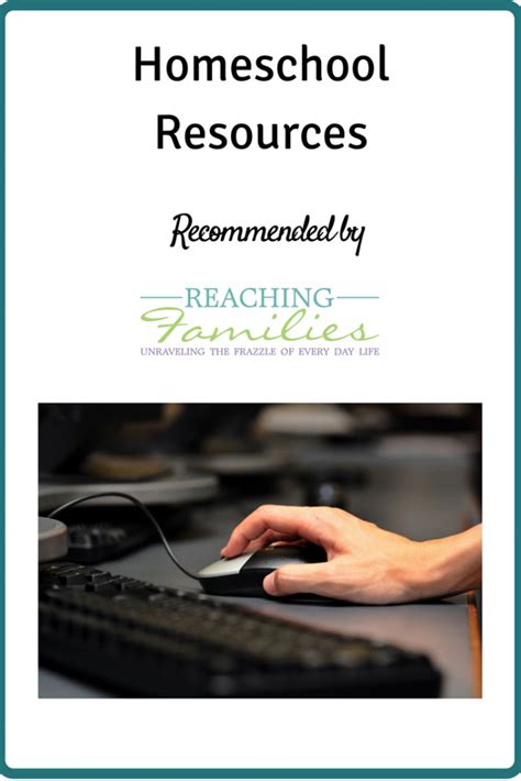 homeschool resources reaching families