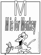 Coloring Monkey Pages Worksheets Sheets Preschoolers Write Having Learn While Read Fun Help These Will sketch template