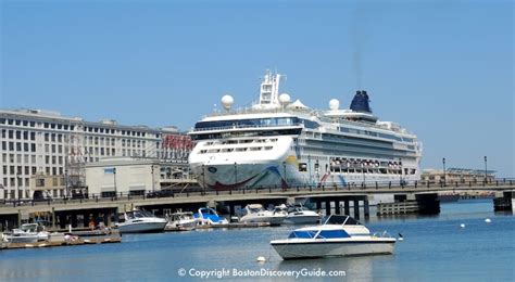 boston cruise port visitors information boston discovery guide