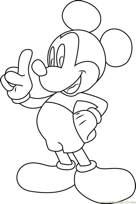 printable coloring pages mickey mouse customize  print