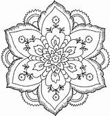 Coloring Pages Colouring Detailed Adults Kids Roses Quotes Printable Mandala Shirleytwofeathers 1024 Simple sketch template