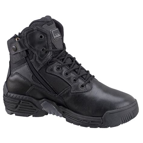 mens magnum  stealth force side zip composite toe boots  combat tactical boots