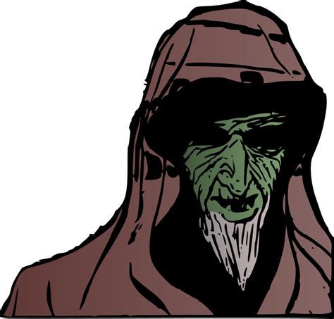 Scary Old Man Colour Remix Openclipart