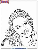 Coloring Pages Teen Montana Tween Hannah Girls Teenagers Teenager Print Teens Teenage Printable Smile Pdf Colouring Adults Kids Template Templates sketch template