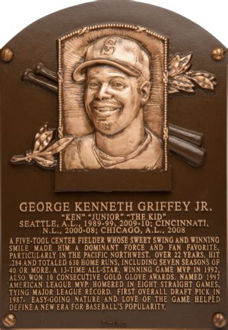 griffey jr ken baseball hall  fame