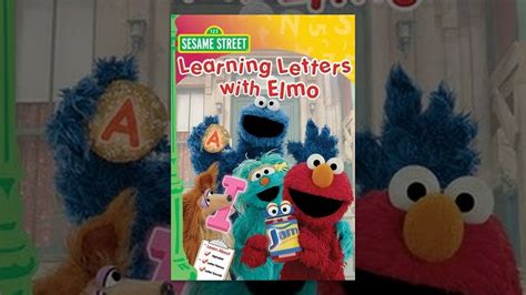 sesame street learning letters  elmo youtube