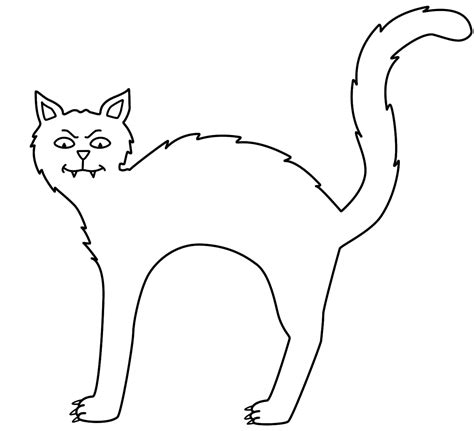 pete  cat halloween coloring page coloring home
