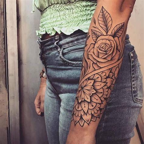 35 Inspiring Arm Tattoo Design Ideas For Women 2020 Sooshell Sleeve