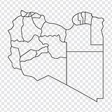 Libya Provinces sketch template