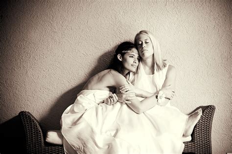 same sex marriage ceremony los angeles gay and lesbian wedding angela tam makeup artist