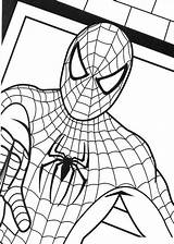 Coloring Spiderman Pages Spider Man Coloriage Ausmalbilder sketch template
