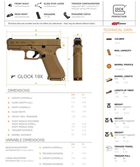 glock  specifications  weapon blog
