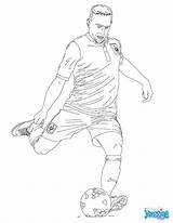 Coloring Pages Ribery Soccer Colouring Football Coloriage Franck Players Foot Joueur Adult Colorier Hellokids Choose Board Imprimer Sports Baseball sketch template