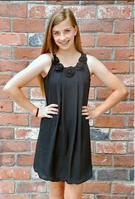teen black dress