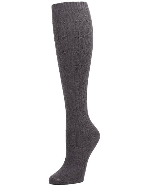 Natori Circle Regal Cashmere Blend Knee Socks