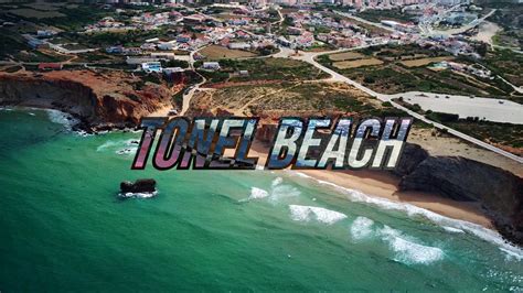 tonel beach portugal drone fimi  se  youtube