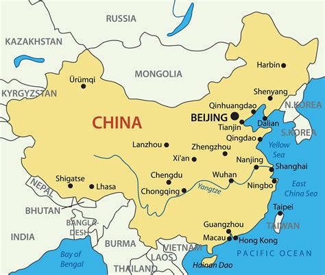china map guide   world