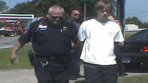 dash cam footage shows moment of dylann roof s arrest abc11 raleigh