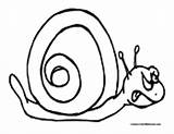 Snail Coloring Colormegood Animals sketch template