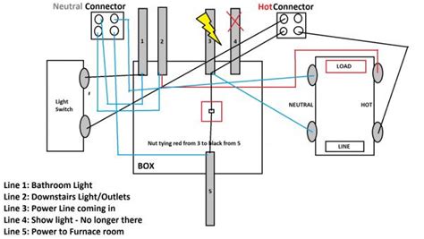 electrical wiring diagram  bathroom home wiring diagram