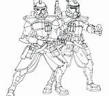 Coloring Wars Pages Drawing Commando sketch template