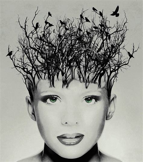 Raven Haired Beauty Digital Art By Susan Maxwell Schmidt