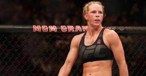 Holly Holm Refusing To Think About Second Ronda Rousey Fight Daily Star