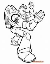 Buzz Coloring Lightyear Toy Pages Story Woody Printable Disney Print Kids Color Book Karate Drawing Para Colorear Chop Jessie Bullseye sketch template