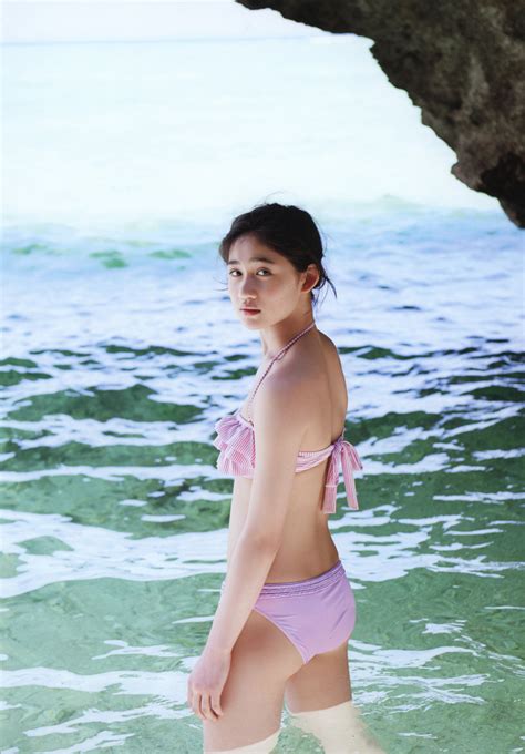 Hello Project Girls In Bikinis And Swimsuits • Sasaki Rikako 2015