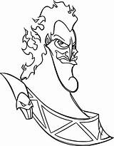 Hades Coloring Pages Zeus Drawing Greek God Face Hercules Drawings Cartoon Disney Easy Draw Color Colouring Sketch Printable Sketches Paintingvalley sketch template