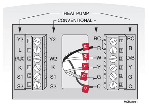 honeywell  thermostat wiring diagram  wallpapers review