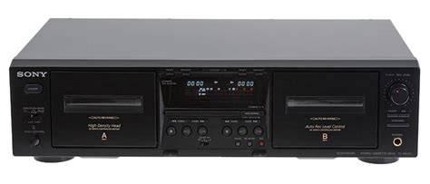 sony tcwe dual cassette playerrecorder refurbished