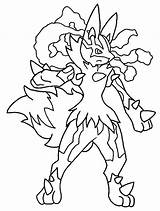 Lucario Pokemon Mega Drawing Lineart Coloring Pages Da Disegni Colorare Deviantart Colouring Drawings Immagini Unico Color Getdrawings Paintingvalley Choose Board sketch template
