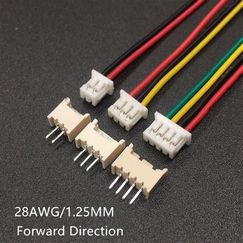 sets male female pcb connector xh  jst  pin double head plug