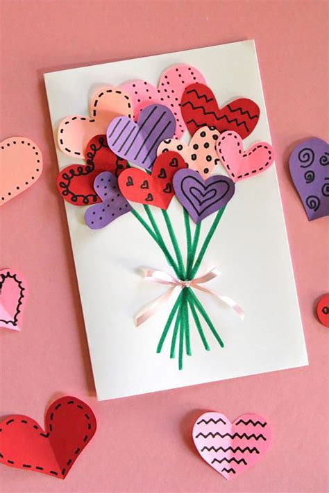 diy valentines day cards homemade valentines country living