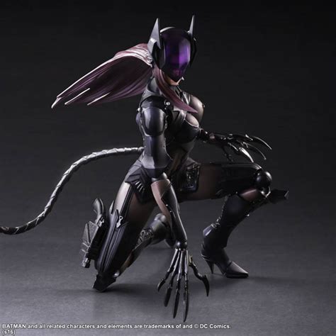 catwoman gets final fantasy redesign for play arts kai