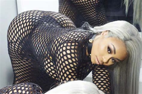 blac chyna has posted a bum selfie wearing a tiny black