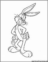 Bunny Bugs Coloring Pages Carrot Cartoons Printable Cartoon Coloring4free Draw Sheets Page3 Step Dancing Rabbit Tattoo Gangster Bugsbunny Kids Colouring sketch template
