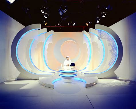 Take A Tour Of The Uae S Fantastical Futuristic Tv Sets Wired