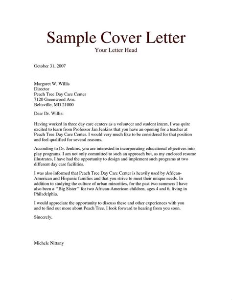 letter astonishing sample cover letters  teachers   experience